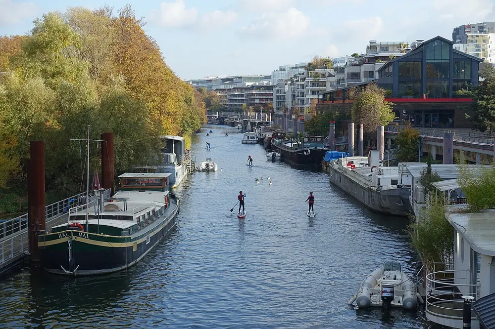 Petit bras de Seine à Issy-les-Moulineaux