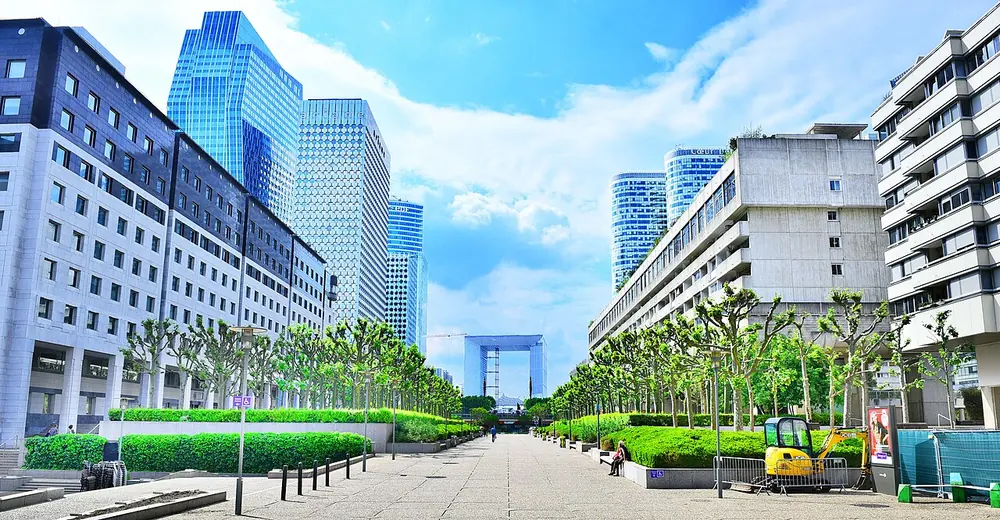 Esplanade de La Défense à Puteaux