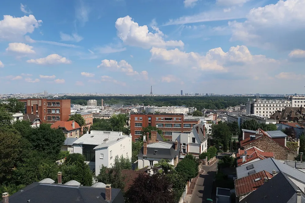 Vue de Paris depuis Suresnes
